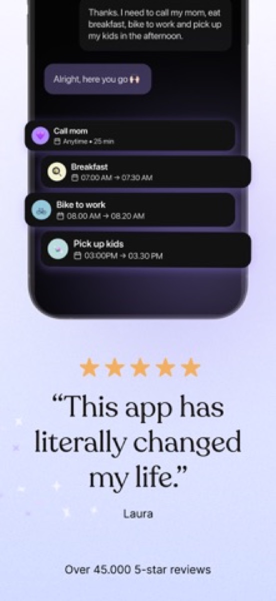 Tiimo screenshot 2